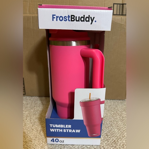 Frost Buddy Thicc Buddy 40oz Neon Pink NEW IN BOX - Picture 5 of 14